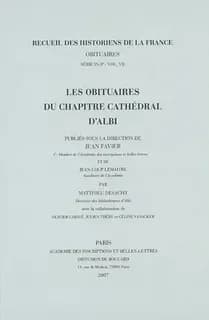 Les obituaires du chapitre cathédral d'Albi