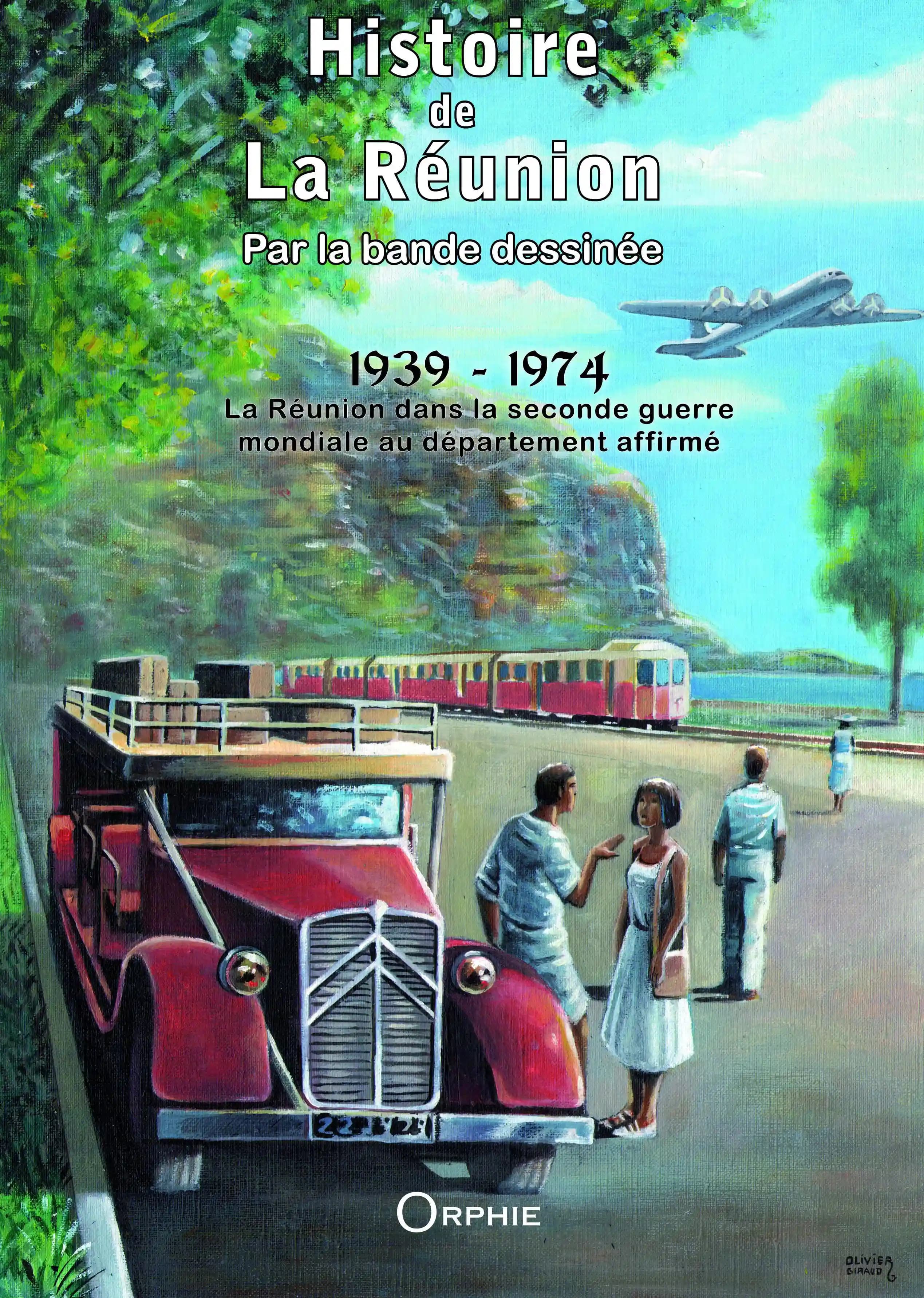 Histoire de la Réunion par la bande dessinée ([Nouvelle éd.]) [textes de Gérard Forat] ; [illustrations de Pierre Briens et Violette Le Quéré]