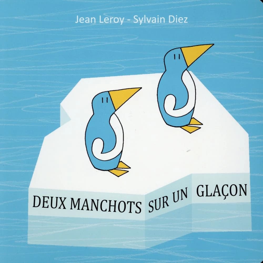 Deux manchots sur un glaçon