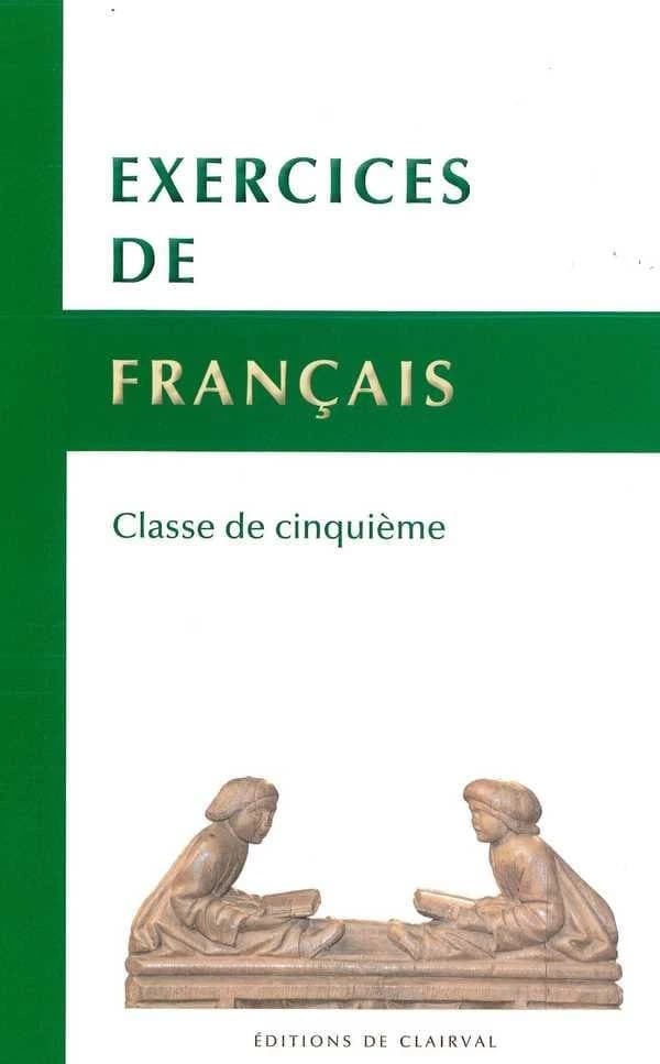 Exercices de français : classe de cinquième