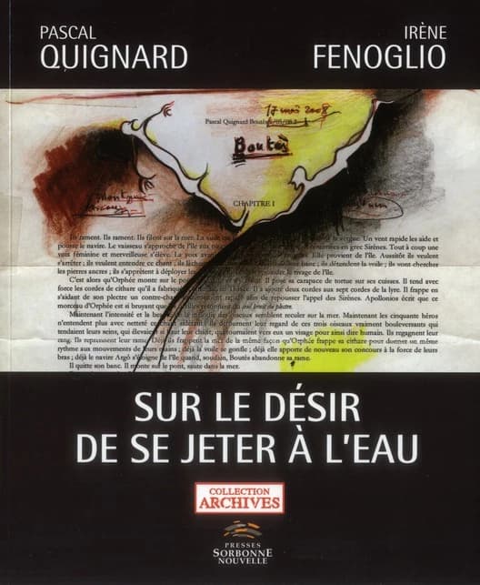 Sur le désir de se jeter à l'eau