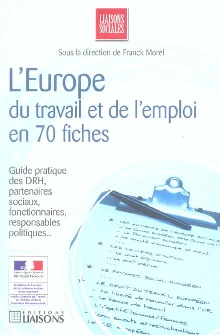 L'Europe du travail et de l'emploi en 70 fiches