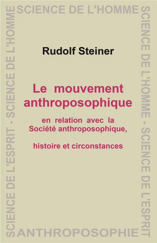 Le mouvement anthroposophique