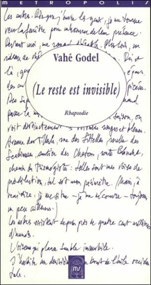 Le reste est invisible : rhapsodie