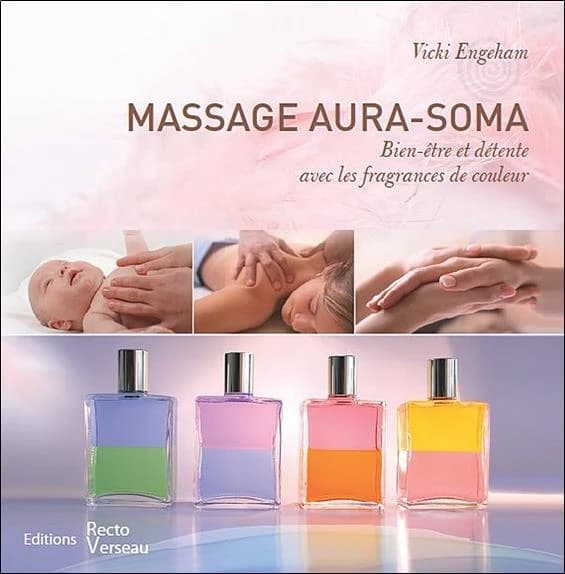 Massage aura-soma ; bien-être et détente avec les fragrances de couleur