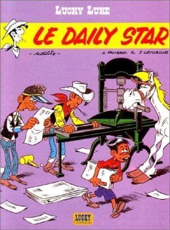 Lucky Luke, tome 23 : Le Daily Star