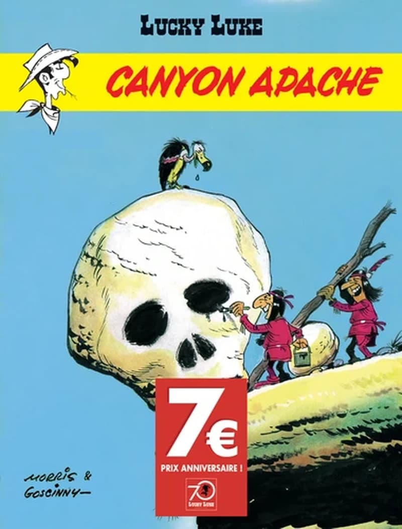 LUCKY LUKE T6 CANYON APACHE-OP 70 ANS