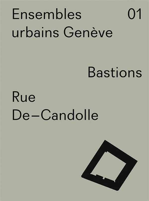 Ensembles urbains Genève: Bastions, Rue De-Candolle