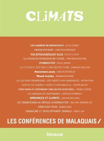 Climats : [les Conférences de Malaquais 2, Paris, 2009]