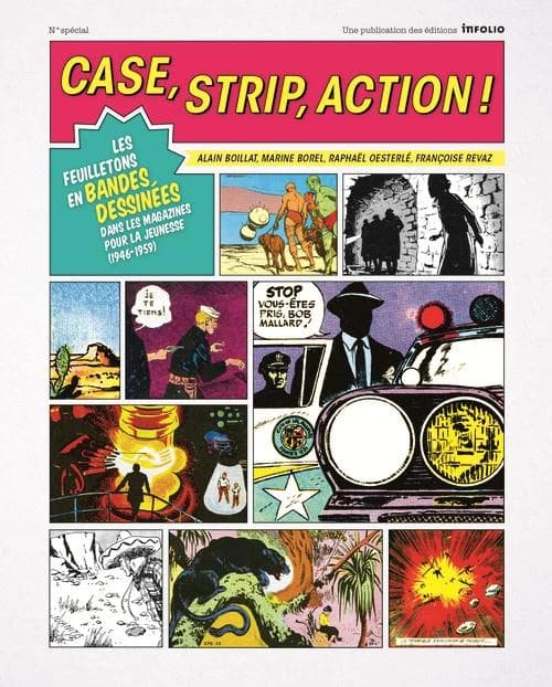 Case, strip, action ! : les feuilletons en bandes dessinées dans les magazines pour la jeunesse, 1946-1959