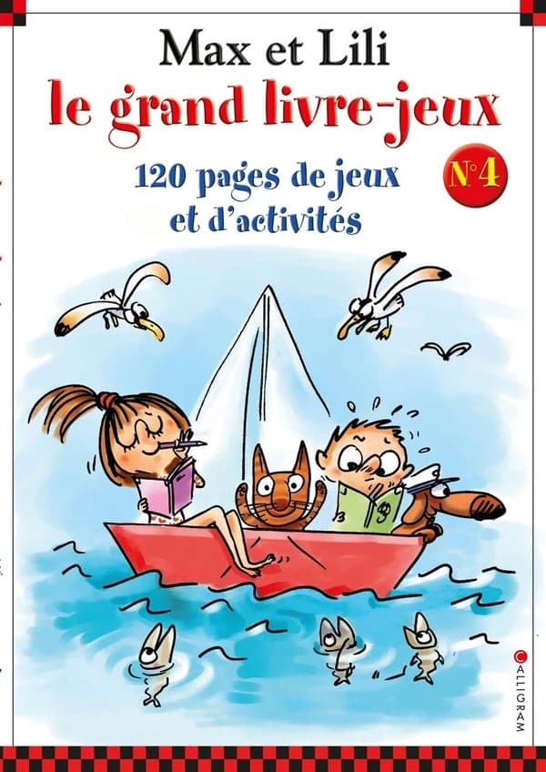 Max et Lili, le grand livre-jeux. Numéro 4