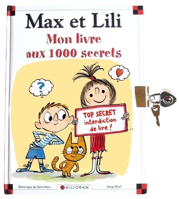 Max et Lili : Mon livre aux 1000 secrets