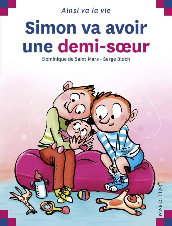 Simon va avoir une demi-sœur