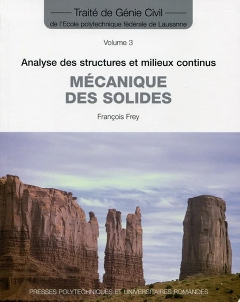 Analyse des structures et milieux continus : mécanique des solides