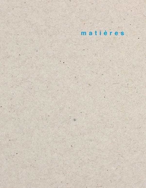 Revue Matières n.16 : où va la théorie de l'architecture ?
