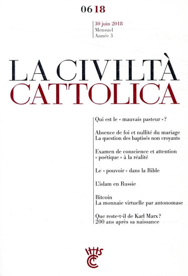 La civiltà cattolica : juin 2018