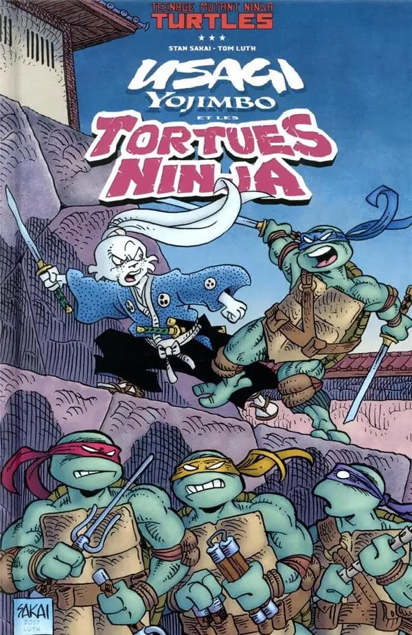 Usagi Yojimbo et les Tortues Ninja