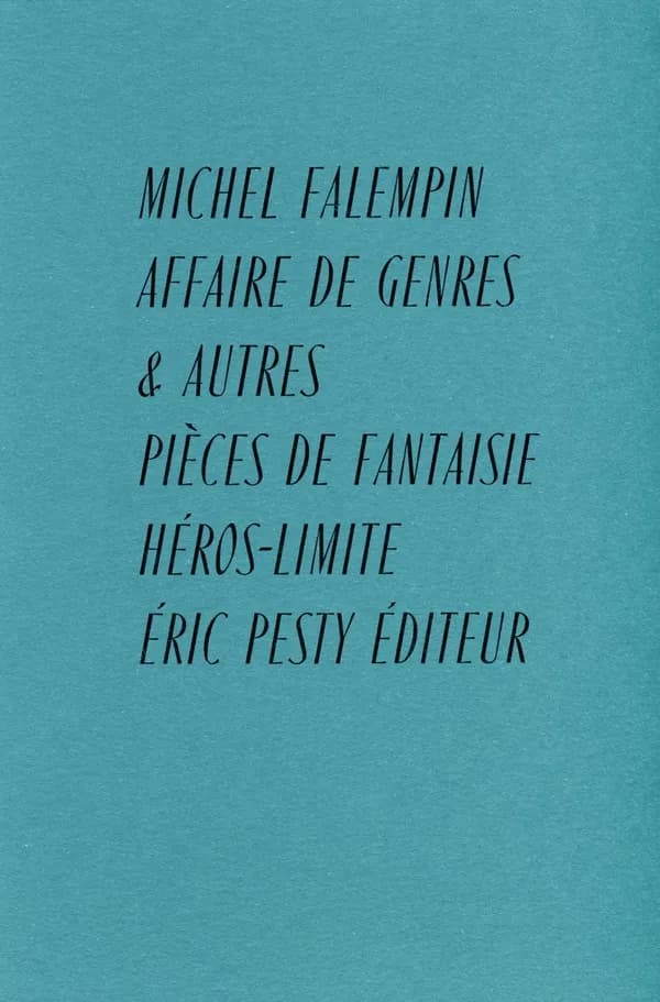 Affaire de genres & autres pièces de fantaisie