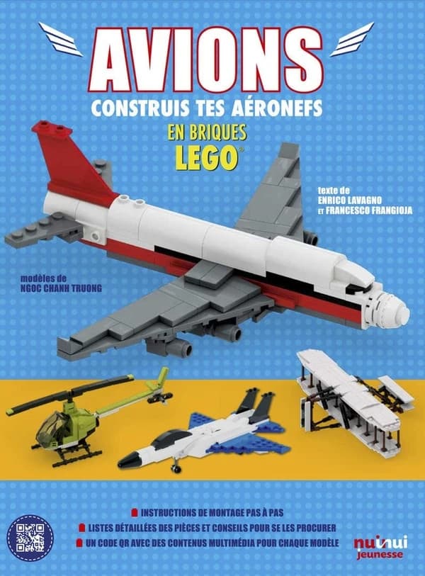 Avions : construis tes aéronefs en briques LEGO...