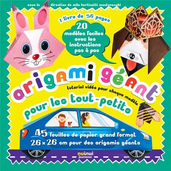 Origami géant pour les tout-petits