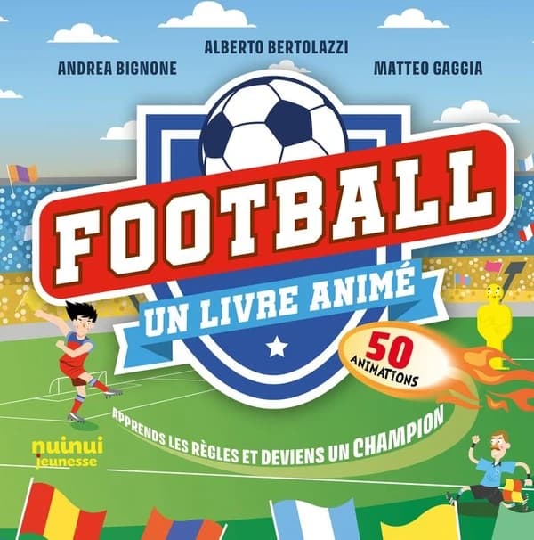 Football : un livre animé
