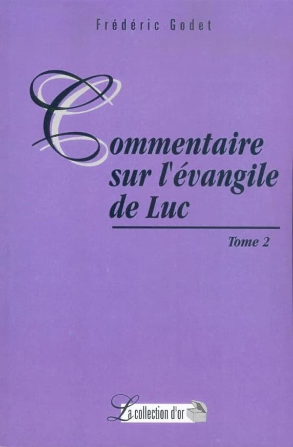Commentaires sur L'Evangile de Luc : Tome 2