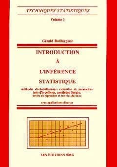 Introduction a l'inference statistique 2eme edition techniques statistiques volume 3