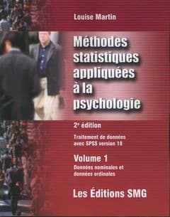 Méthodes Statistiques Appliquées à la Psychologie : Traitement de Données Avec SPSS, Version 18.0.0