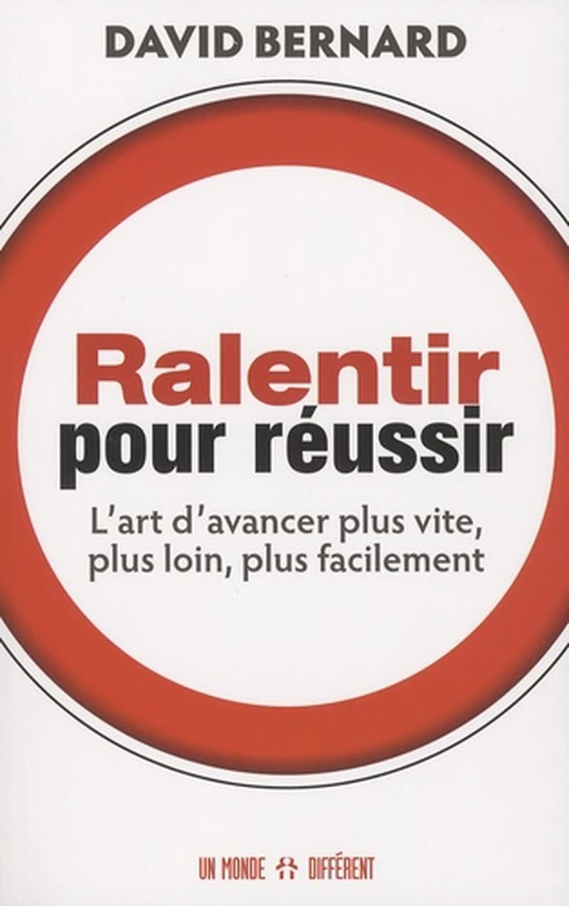 Ralentir pour réussir : l'art d'avancer plus vite, plus loin, plus facilement (Nouvelle éd. mise à jour, revue et corrigée) David Bernard