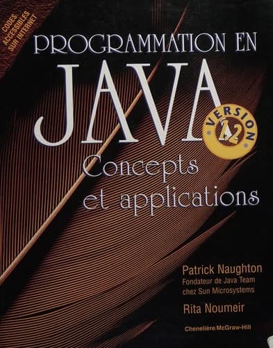 Programmation en Java, version 1.2 : concepts et applications