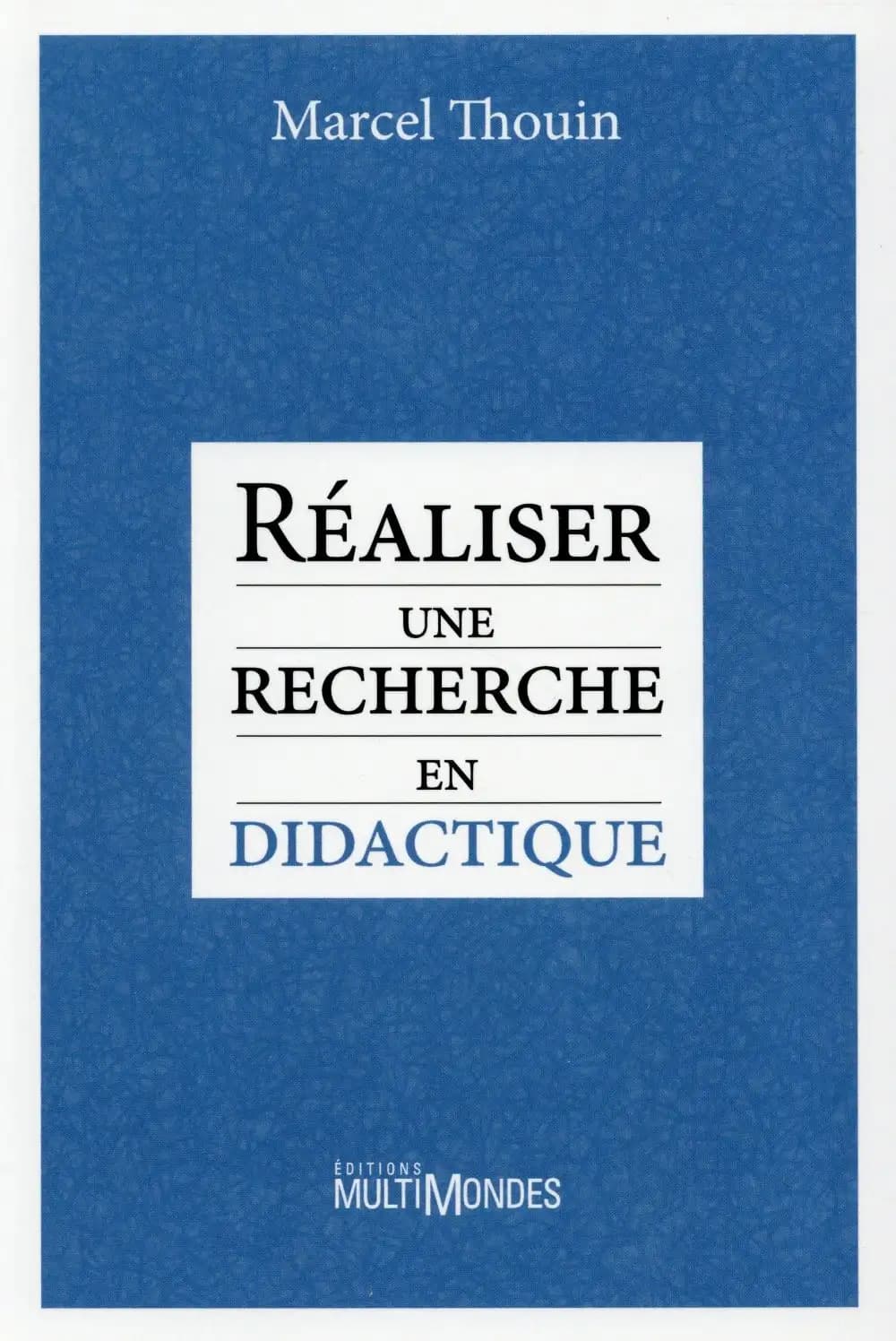 Réaliser une recherche en didactique