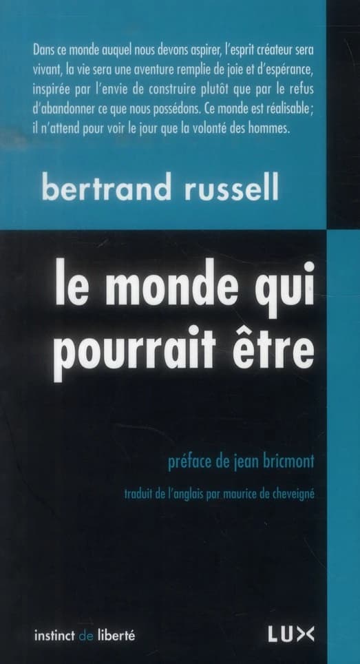 Le monde qui pourrait être : socialisme, anarchisme et anarcho-syndicalisme