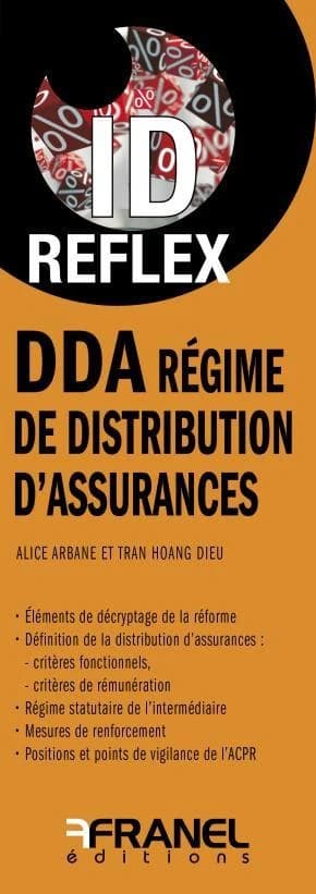 Id réflex : DDA, régime de distribution d'assurances