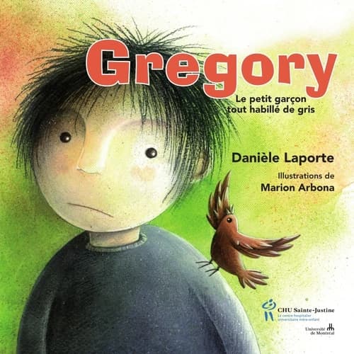 Gregory ; le petit garçon tout habillé de gris