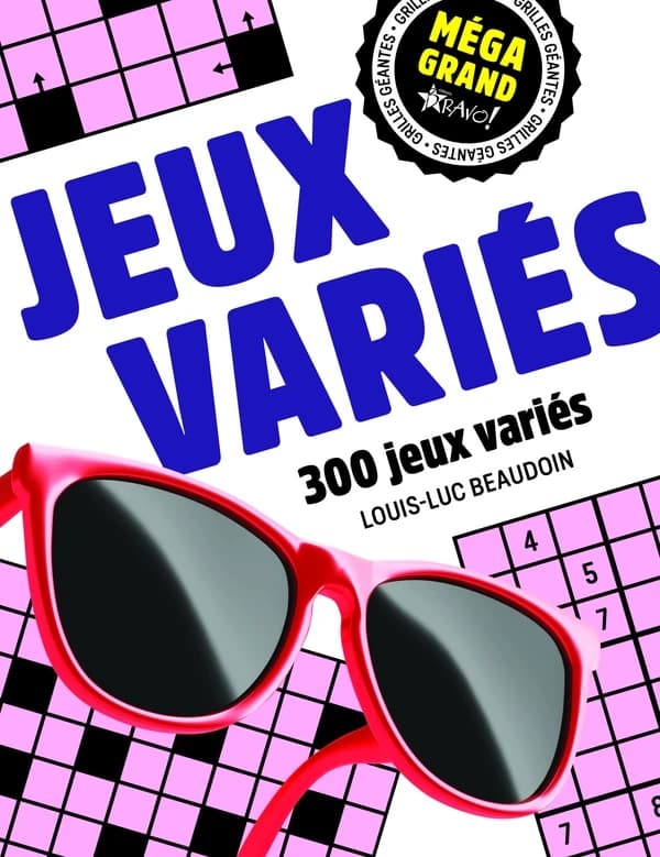 Méga grand : jeux variés