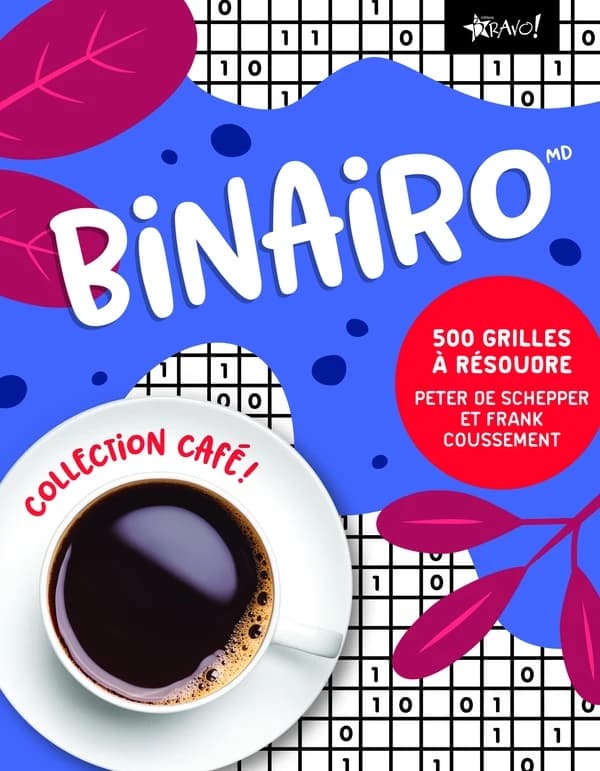 Binairo MD : 500 grilles ; 5 niveaux