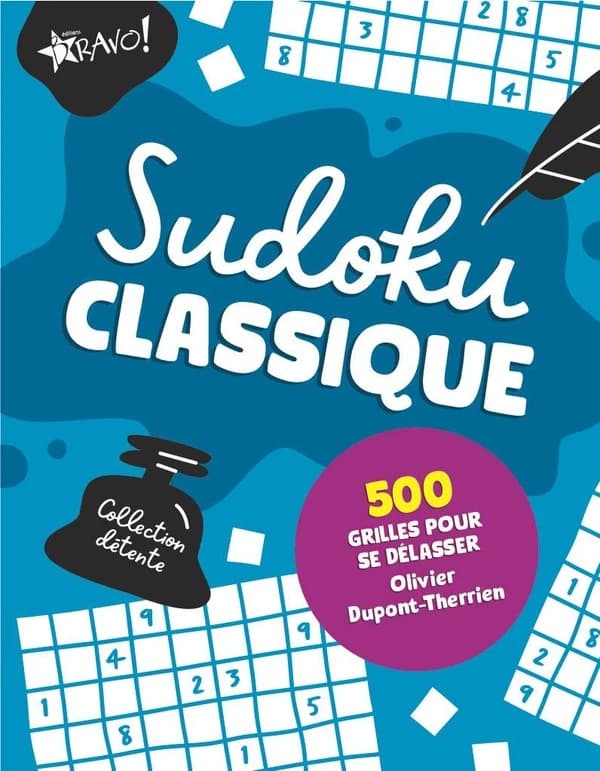 Sudoku classique : 500 grilles pour se délasser