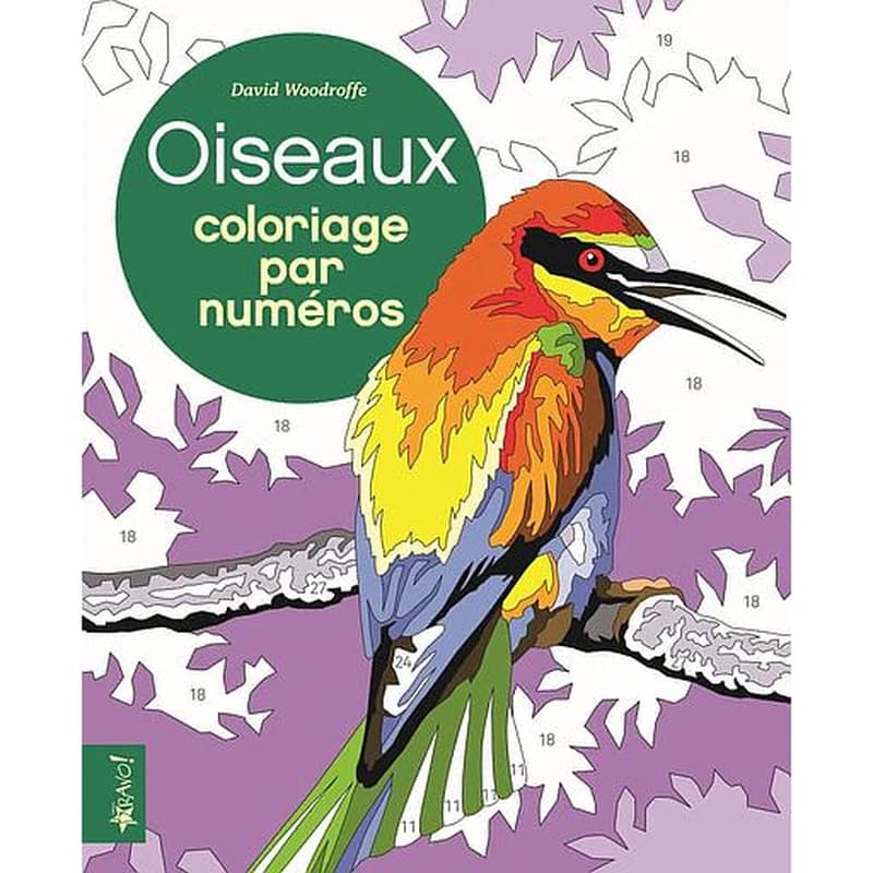 Coloriage par numéro : oiseaux