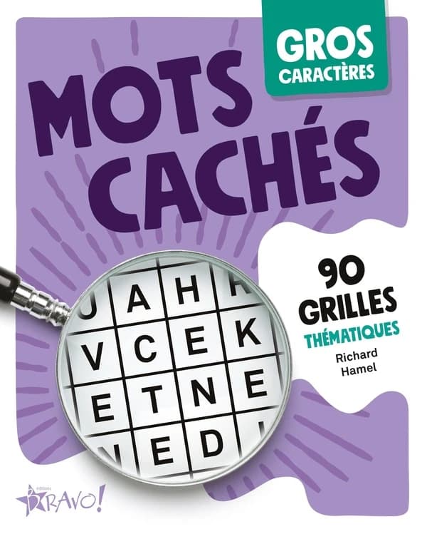 Mots cachés : 90 grilles thématiques thématiques