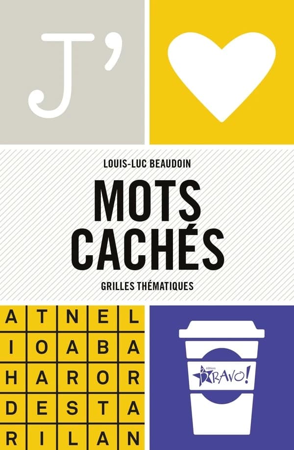 J'aime mots cachés : Plus de 180 grilles thématiques