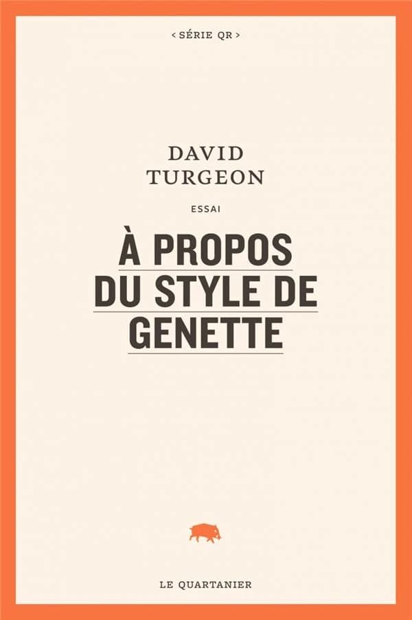 À propos du style de Genette : essai