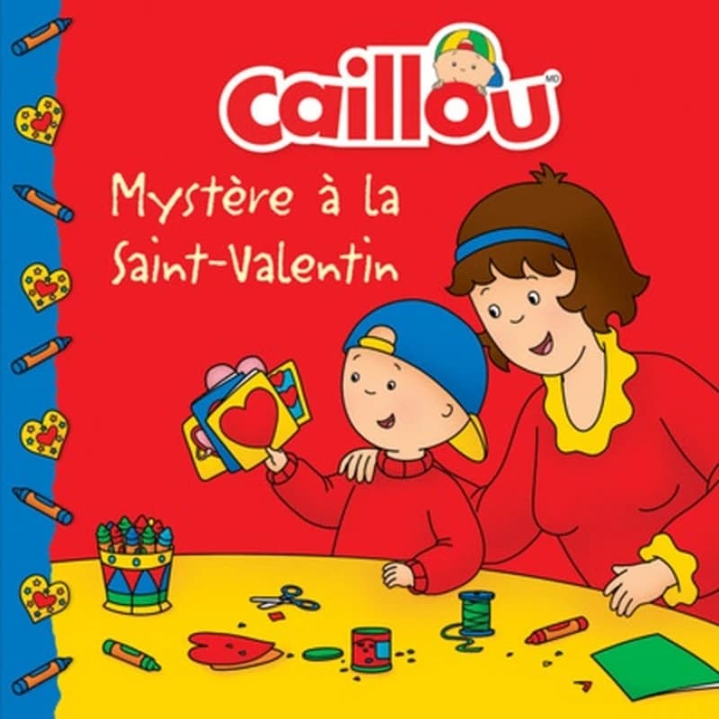 CAILLOU mystère à la saint-valentin