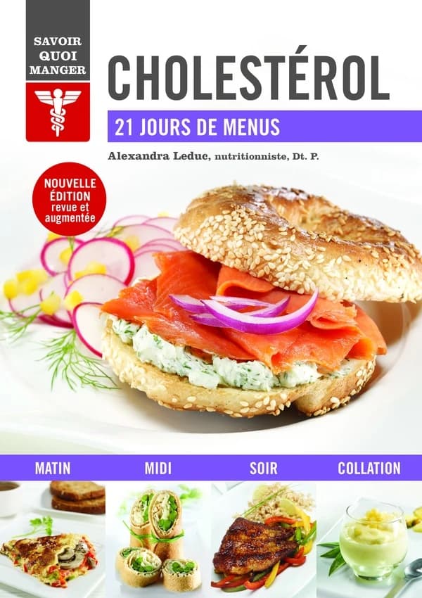 Savoir quoi manger : cholestérol ; 21 jours de menus
