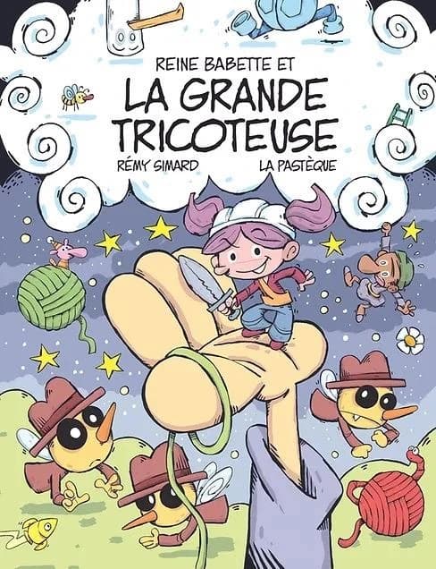 Reine Babette et la grande tricoteuse