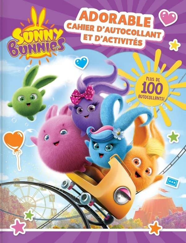 Sunny bunnies : adorable cahier d'autocollants et d'activités
