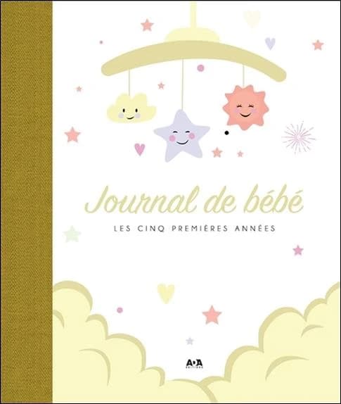 Journal de bébé ; les cinq premières années