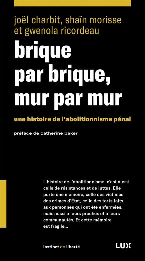 Brique par brique, mur par mur : Une histoire de l’abolitionnisme pénal