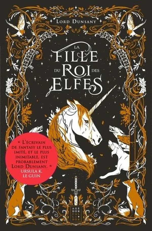 La fille du roi des elfes (Éd. du centenaire) Lord Dunsany ; traduction de Brigitte Mariot ; introduction de Neil Gaiman ; postface de Lin Carter ; addendum de Thierry Fraysse ; illustrations de Célia Beauduc