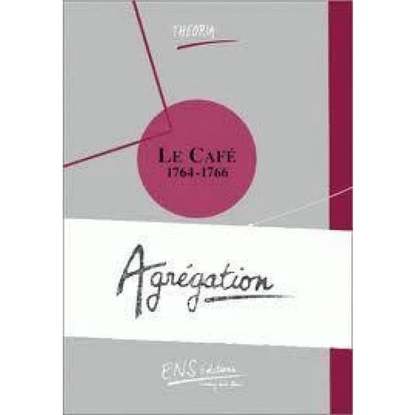 "Le café", 1764-1766