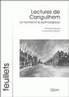 Lectures de Canguilhem : le normal et le pathologique